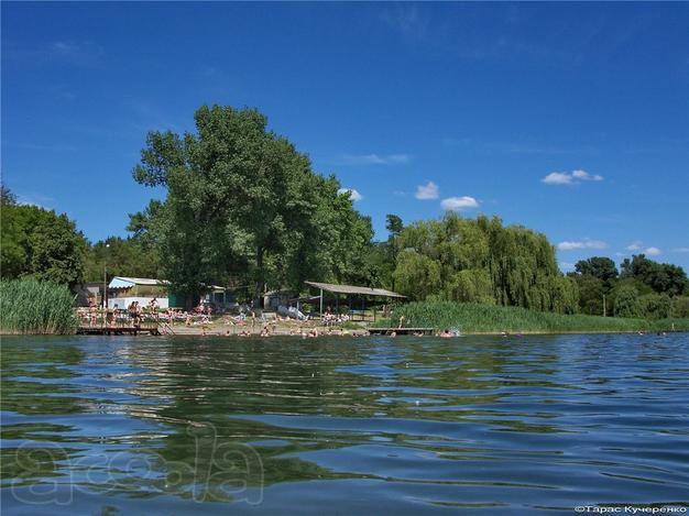 Отдых на соленых озерах, в курортном городе Славянск.